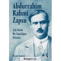 Abdurrahim Rahmi Zapsu Ciltli / Necat Zanyar