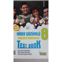 8. Sınıf Video Çözümlü İngilizce Denemeler Test Book  -  Gizem Bengü Turgut  -  SM Plus Publishing