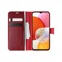 Microsonic Samsung Galaxy Uyumlu A14 Kılıf Delux Leather Wallet