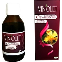 Vinolet Ozonlanmış Kantaron Yağı 3 x 100 ML