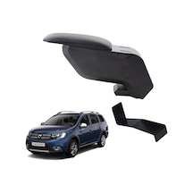 Dacia Logan Mcv 2018 Delmesiz Çelik Ayaklı Siyah Kolçak Kol Dayama