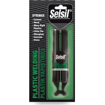 Selsil Enjektör Tip Plastik Yapıştırıcı 28  Gr