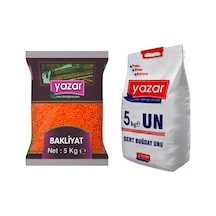 Yazar Kırmızı Mercimek 5 KG + Yazar Un 5 KG