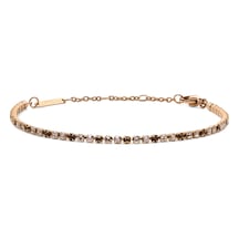 Classic Tennis Bracelet Honey Combo Rose Gold Rose Gold