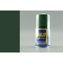 100 Ml. Dark Green Mitsubishi Sprey Mr.color Serisi Maket Boyası, Mr.hobby S124 Standart