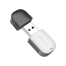 Lenyes Lr204 Usb Bluetooth 5.1 Wireless Transmitter Adaptör Beyaz