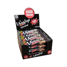 Power Almond Midi 16'lı Kutu 38gr %30 Protein Badem Parçacıklı Naturel Proteinli Bar