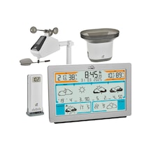 Tfa Dostmann Wlan Hava Durumu İstasyonu Tfa.me Id-02, 35.8100.54.89 Wetter.com'dan 3 İla 6 Günlük Hava Durumu Tahmini, Rüzgar Göstergesi, Yağmur Ölçer, Termo-higro Verici, Uyarı Fonksiyonu