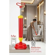Zenvac Pistonlu Lüks Klozet Açma Pompası Ve Profesyonel Lavabo Gider Açıcı Set 717213 Zenvac29 Renkli