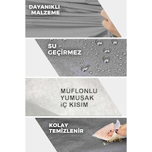 Coverplus Arora Zr3 Branda Topcase Arka Çanta Uyumlu Motor Brandası Kilit Uyumlu