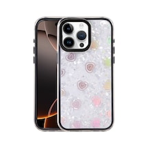 Apple iPhone Uyumlu 15 Pro Lumi Desenli Kapak - Siyah Bz8683140873479