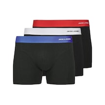 Jack & Jones Jack&jones Nyjah Bamboo 3'lü Erkek Siyah Boxer