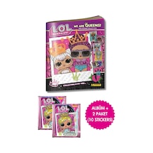 Toyika Panini Lisanslı L.o.l Lol Surprise Mega Başlangıç Paketi Album + 2 Paket 10 Stickers Çıkartma - 0887