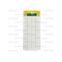 Pacific Beyaz Yapışkanlı Eva 25mm X 25mm