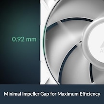 Arctic P14 Pro A-rgb Beyaz - Güçlü Premium Fan, Y Kablo Bölmeli 140 Mm Pwm Fan, 400-2500 Rpm, 0 Rpm