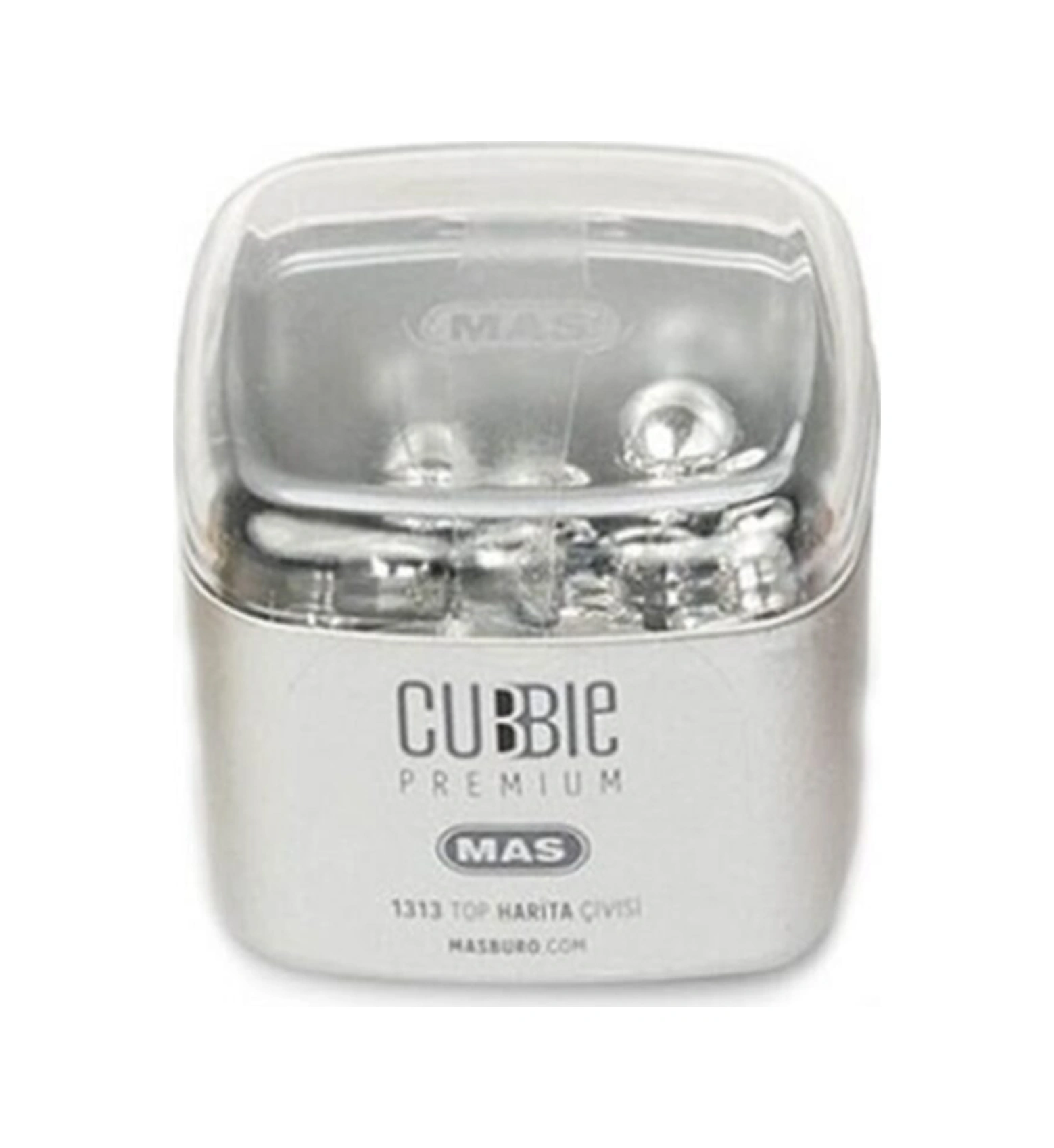 1315 Harita Çivisi Standart Cubbie Premium Top Silver