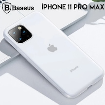 Baseus Jelly Liquid Silica Gel İphone 11 Pro Max 6.5 Kılıf Şeffaf Sıvı Silikon Kılıf- 5775 Mh-hs4038-5163