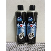 2'Li 404 Balata Spreyi Fren Balata Temizleme Spreyi 500 Ml 315 Gr