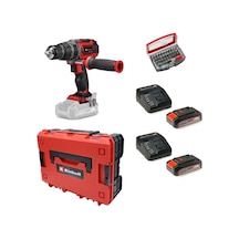 Einhell TP-CD 18/60 Li-ı Bl Solo + 2 X 2.5 Ah Akü Ve 32 Parça Bits Uç Seti Çantalı