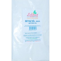 Lokmanavm Beyaz Kil 500 Gr Doğal Saf Toz Mini Maskesi Kili Paket