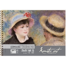 Karatis Çizim Blok Spiralli Art 160 Gr 25x35 15 Yp 484006-99