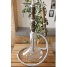 Alfeshisha Ottoman Ahşap Silver Nargile Takımı