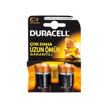 Duracell Alkalin C Orta Boy Pil 2&apos Li Paket