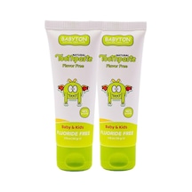 Babyton Doğal Aromasız Diş Macunu 2'li Set 50 Gr