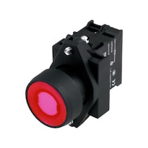 Siemens 3sb6113-0db20-1ca0 Buton Komple Işıklı Yaylı 24v Ac/dc Plastik Kırmızı 1nc