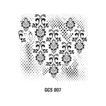 Cadence Grunge Duvar Stencil 45X45 - Gcs-007