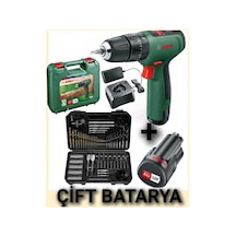 Easyımpact 1200 Darbeli Şarjlı Matkap Vidalama 2x2 Ah 12 V Ve 103 Parça Uç Ve Aksesuar Seti