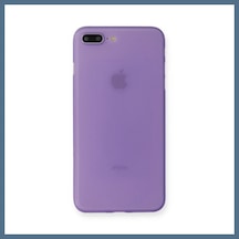 Buradabulabilirsin İphone 7 Plus Kılıf Pp Ultra İnce Kapak - Mor Bbz