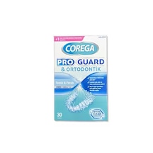 Corega Pro Guard & Ortodontik Diş Protezi Temizleyici 30 Tablet