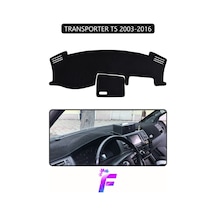 Volkswagen T5 2003-2016 Uyumlu Torpido Örtüsü Yansıma Önleyici Tam Koruma Hızlı Montaj K66