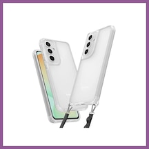 Bezos Samsung Galaxy A25 5g Uyumlu Kılıf Penta Silikon Kılıf - Şeffaf Rengaren