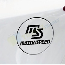 Mazda Speed Depo Kapağı Oto Sticker Etiket Yapıştırma Çıkartma