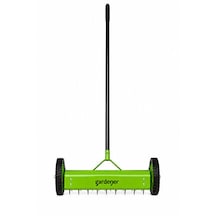 Gardener 10820 Tekerlekli Teleskopik Saplı Çim Havalandırma Tırmığı