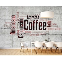 Kafe İçin Yazılı Duvar Kağıdı (397462697)