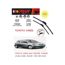 Toyoya Yaris Ön Muz Silecek Takımı 2001 Model Araca Özel Aparat