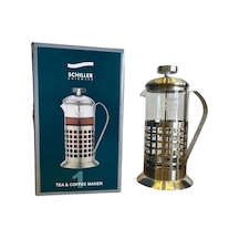 Schiller French Press Metalik Gri