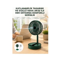 Katlanabilir Usb Şarjlı Masaüstü Soğutucu Mini Fan Telefon Tutucu Renkli