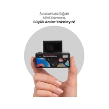 Büro Ev Ofis Güvenliği İçin 1080p Katlanır Ekran Mini Anahtarlık Kamera