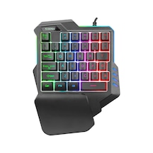 Everest KB-R177 Salvo Kablolu Rainbow 35 Tuşlu Mini Oyuncu Klavye