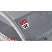 Car48 Kisiye Özel Numaralı Numara Seti