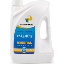 Şampiyon Pro-Tech 15W-40 Mineral Motor Yağı