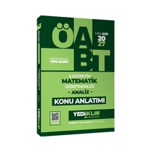 Yediiklim 2027 Öabt Meb-ags İlköğretim Matematik Öğretmenliği Analiz Konu Anlatımı