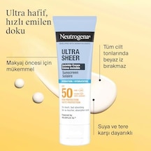 Ultra Sheer Hydrating Cream Spf50 Yüz Güneş Kremi 50 Ml