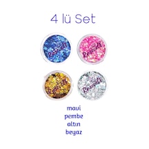 Gümüş Kendinden Yapışan Mayaj Simi Glitter Pra-7039372-9761