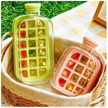 Pazly 45660 Hava Fritözü Buz Kalıbı, Mıknatıs Toka, Hızlı Çıkarma, Beyaz Beyaz