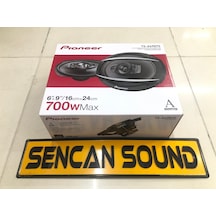 Pioneer Ts-A6987S 700Watt 5 Yollu 6X9 Oval Hoparlör